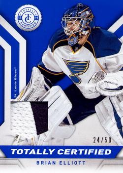 2013-14 Panini Totally Certified - Jerseys Prime Blue #TC-BE Brian Elliott Front