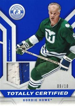 2013-14 Panini Totally Certified - Jerseys Prime Blue #TC-GH Gordie Howe Front