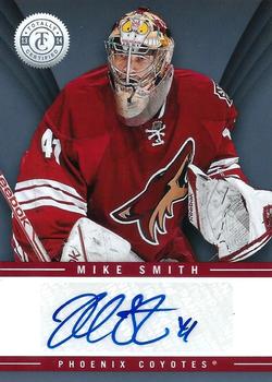 2013-14 Panini Totally Certified - Signatures #TS-MS Mike Smith Front