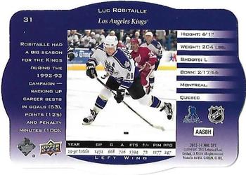 2013-14 SPx - 96-97 SPx Retro #31 Luc Robitaille Back