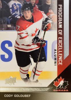 2013 Upper Deck Team Canada #222 Cody Goloubef Front