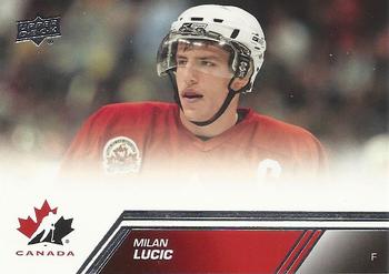 2013 Upper Deck Team Canada #3 Milan Lucic Front