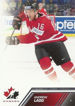 2013 Upper Deck Team Canada #7 Andrew Ladd Front