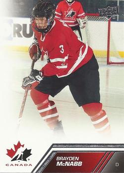 2013 Upper Deck Team Canada #16 Brayden McNabb Front
