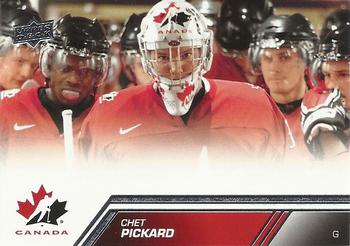 2013 Upper Deck Team Canada #26 Chet Pickard Front