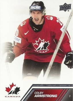 2013 Upper Deck Team Canada #33 Colby Armstrong Front