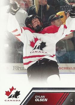 2013 Upper Deck Team Canada #40 Dylan Olsen Front