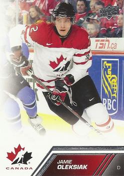 2013 Upper Deck Team Canada #49 Jamie Oleksiak Front