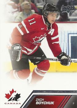 2013 Upper Deck Team Canada #95 Zach Boychuk Front