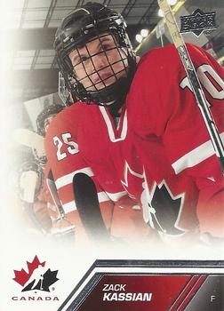 2013 Upper Deck Team Canada #100 Zack Kassian Front