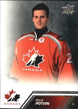 2013 Upper Deck Team Canada #125 Felix Potvin Front