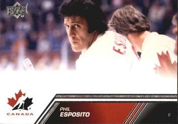 2013 Upper Deck Team Canada #172 Phil Esposito Front