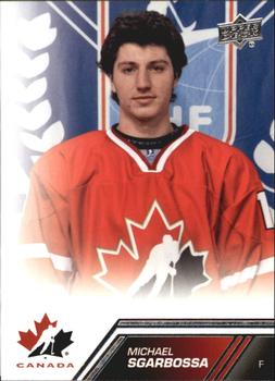 2013 Upper Deck Team Canada #198 Michael Sgarbossa Front