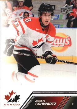 2013 Upper Deck Team Canada #199 Jaden Schwartz Front