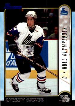 1999 Bowman CHL #65 Andrew Carver Front