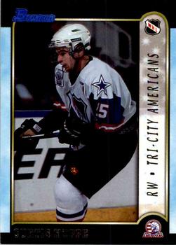 1999 Bowman CHL #87 Curtis Huppe Front