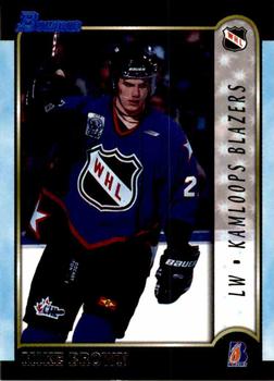 1999 Bowman CHL #106 Mike Brown Front