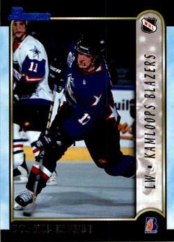 1999 Bowman CHL #110 Donnie Kinney Front