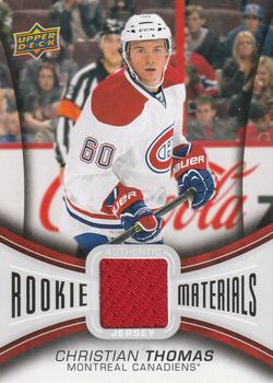 2013-14 Upper Deck - Rookie Materials #RM-CT Christian Thomas Front