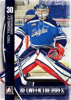 2013-14 In The Game Between the Pipes #27 Troy Trombley Front