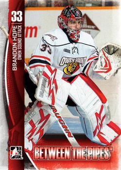 2013-14 In The Game Between the Pipes #39 Brandon Hope Front
