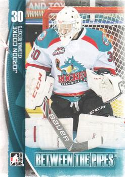 2013-14 In The Game Between the Pipes #55 Jordon Cooke Front