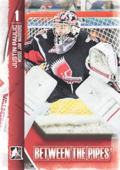 2013-14 In The Game Between the Pipes #58 Justin Paulic Front