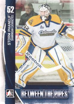 2013-14 In The Game Between the Pipes #75 Storm Phaneuf Front