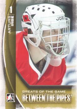 2013-14 In The Game Between the Pipes #82 Arturs Irbe Front