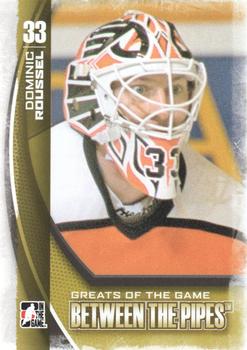 2013-14 In The Game Between the Pipes #98 Dominic Roussel Front