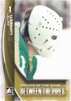 2013-14 In The Game Between the Pipes #135 Pete LoPresti Front