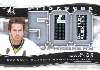 2013-14 In The Game StickWork - 500 Goal Scorers Silver #GSS-33 Mike Modano Front