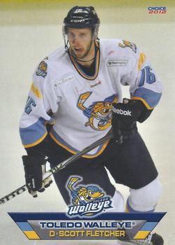 2011-12 Choice Toledo Walleye (ECHL) #2 Scott Fletcher Front