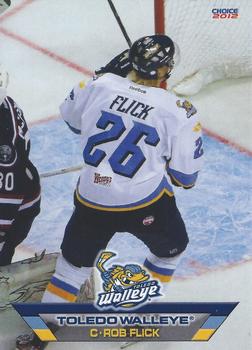 2011-12 Choice Toledo Walleye (ECHL) #3 Rob Flick Front