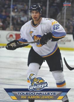 2011-12 Choice Toledo Walleye (ECHL) #8 Aaron Lewicki Front