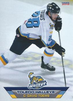 2011-12 Choice Toledo Walleye (ECHL) #20 David Toews Front
