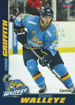2012-13 Choice Toledo Walleye (ECHL) #15 Todd Griffith Front