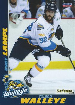 2012-13 Choice Toledo Walleye (ECHL) #19 Cody Lampl Front