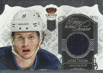2013-14 Panini Crown Royale - Heirs to the Throne Materials #HT-JTR Jacob Trouba Front
