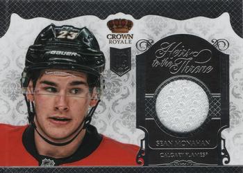 2013-14 Panini Crown Royale - Heirs to the Throne Materials #HT-SMO Sean Monahan Front
