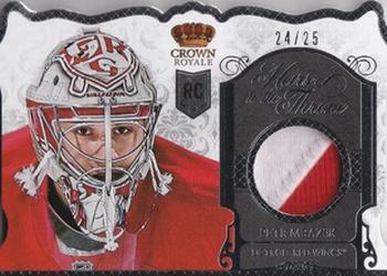 2013-14 Panini Crown Royale - Heirs to the Throne Materials Patches #HT-PMR Petr Mrazek Front