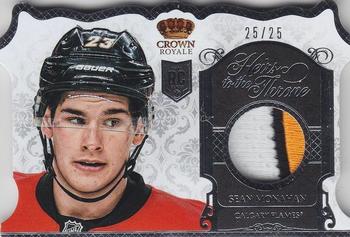 2013-14 Panini Crown Royale - Heirs to the Throne Materials Patches #HT-SMO Sean Monahan Front
