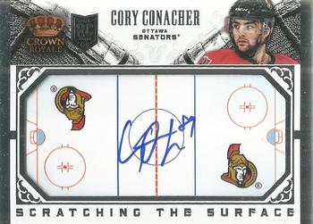 2013-14 Panini Crown Royale - Scratching the Surface Signatures #SC-CC Cory Conacher Front