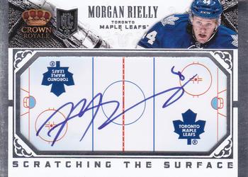 2013-14 Panini Crown Royale - Scratching the Surface Signatures #SC-RLY Morgan Rielly Front