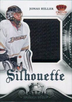 2013-14 Panini Crown Royale - Silhouette Materials #S-JHI Jonas Hiller Front