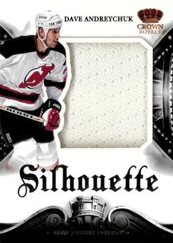 2013-14 Panini Crown Royale - Silhouette Materials #S-DA Dave Andreychuk Front