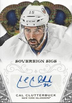 2013-14 Panini Crown Royale - Sovereign Sigs #SO-CCL Cal Clutterbuck Front