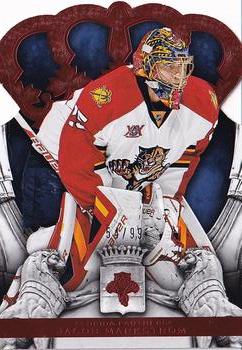 2013-14 Panini Crown Royale - Premier Date Ruby #22 Jacob Markstrom Front