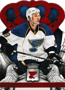 2013-14 Panini Crown Royale - Premier Date Ruby #49 Jay Bouwmeester Front