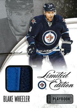 2013-14 Panini Playbook - Limited Edition Prime #LE-BW Blake Wheeler Front
